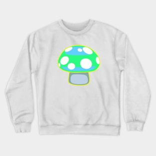 Green Mushroom Crewneck Sweatshirt